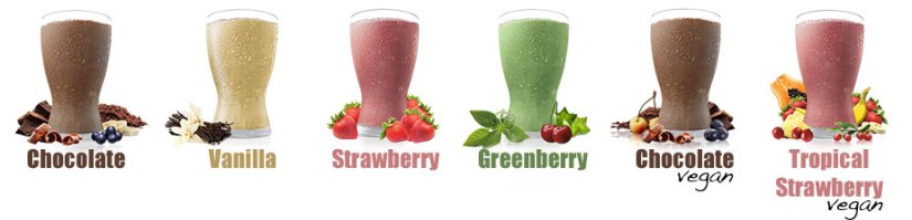 SuperSampler flavors shakeology